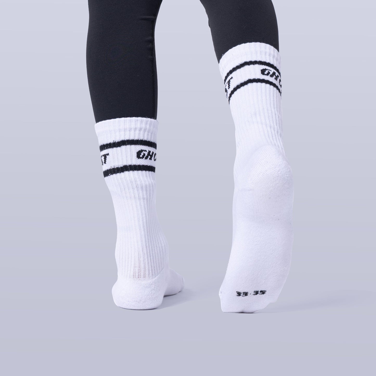 Retro Crew Socks (4 Pairs) - White