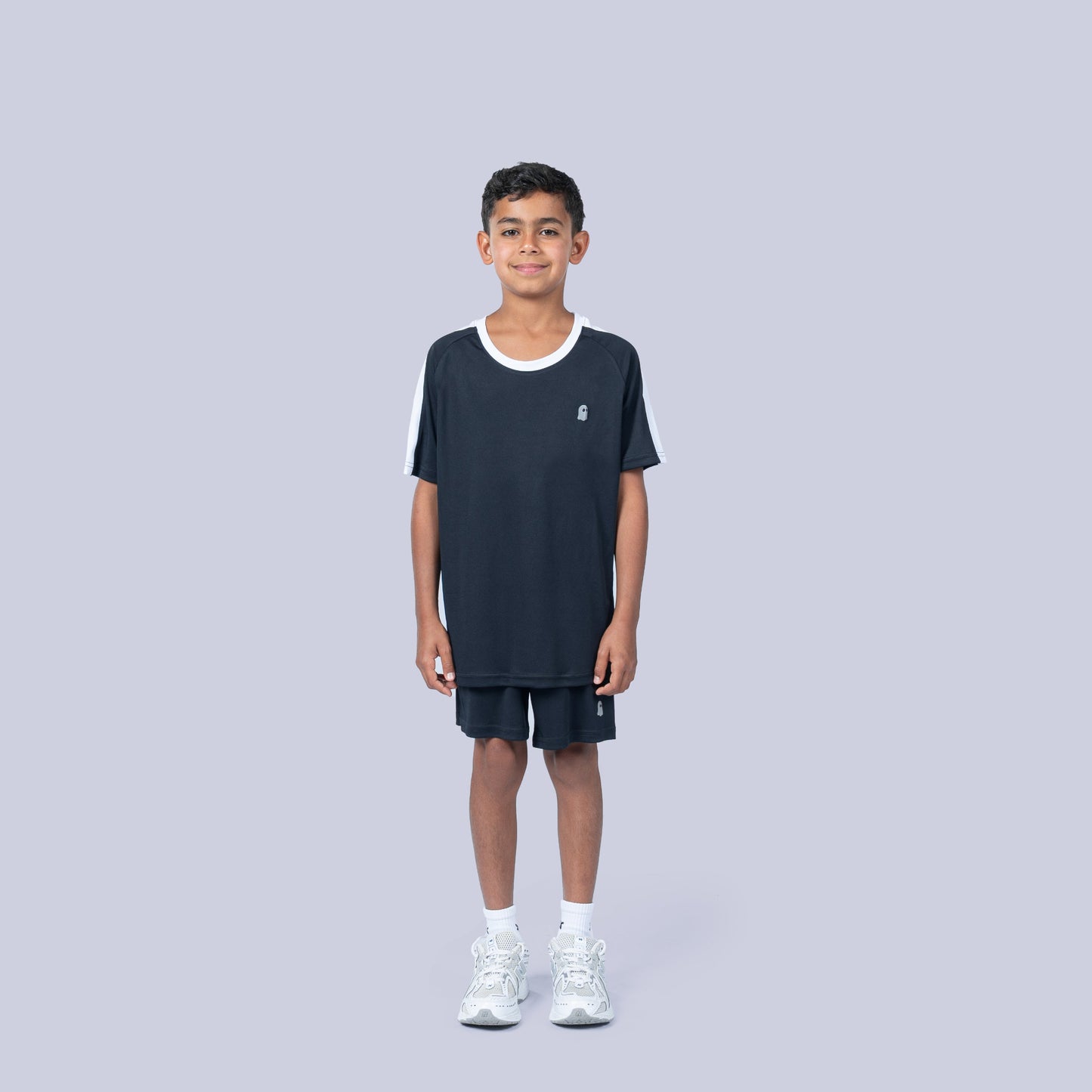 Essential Contrast Tee - Black