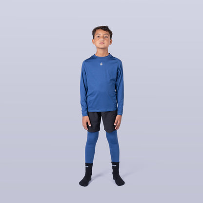 Boy's Base Leggings - Blue