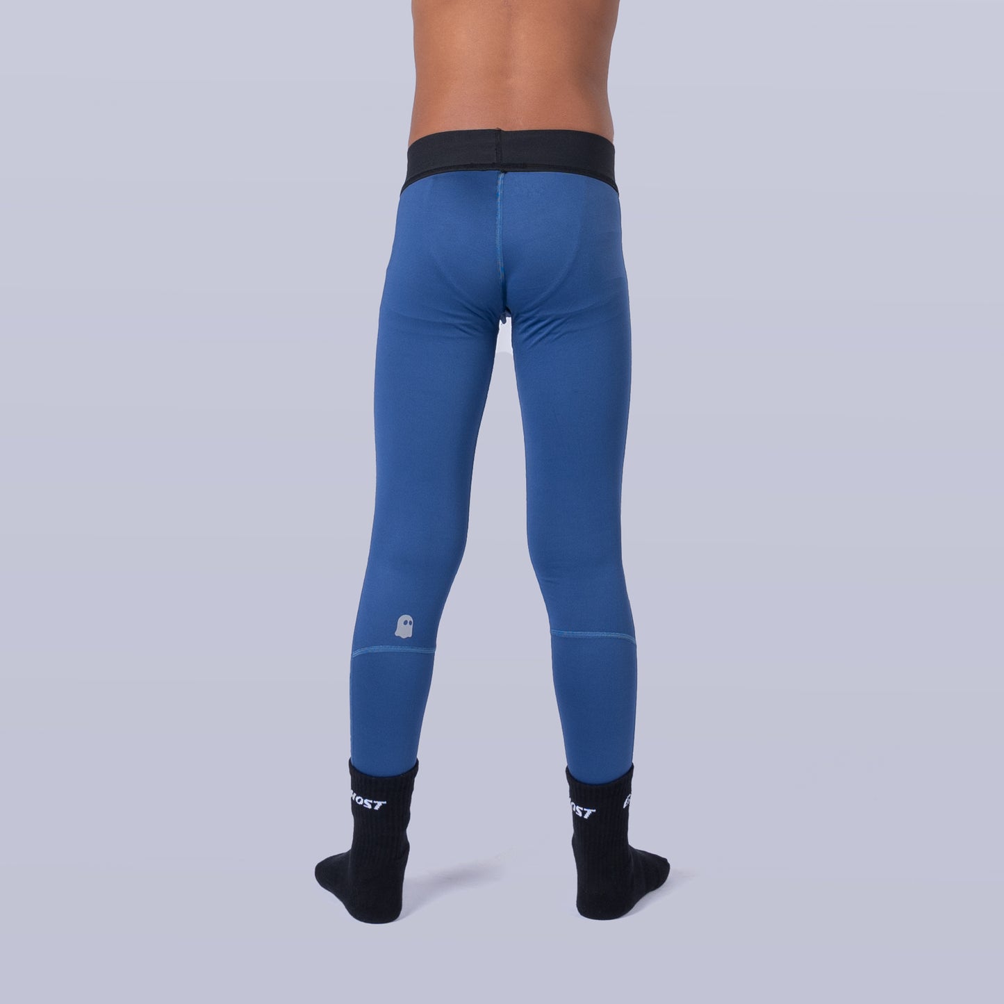 Boy's Base Leggings - Blue