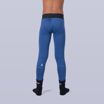 Boy's Base Leggings - Blue