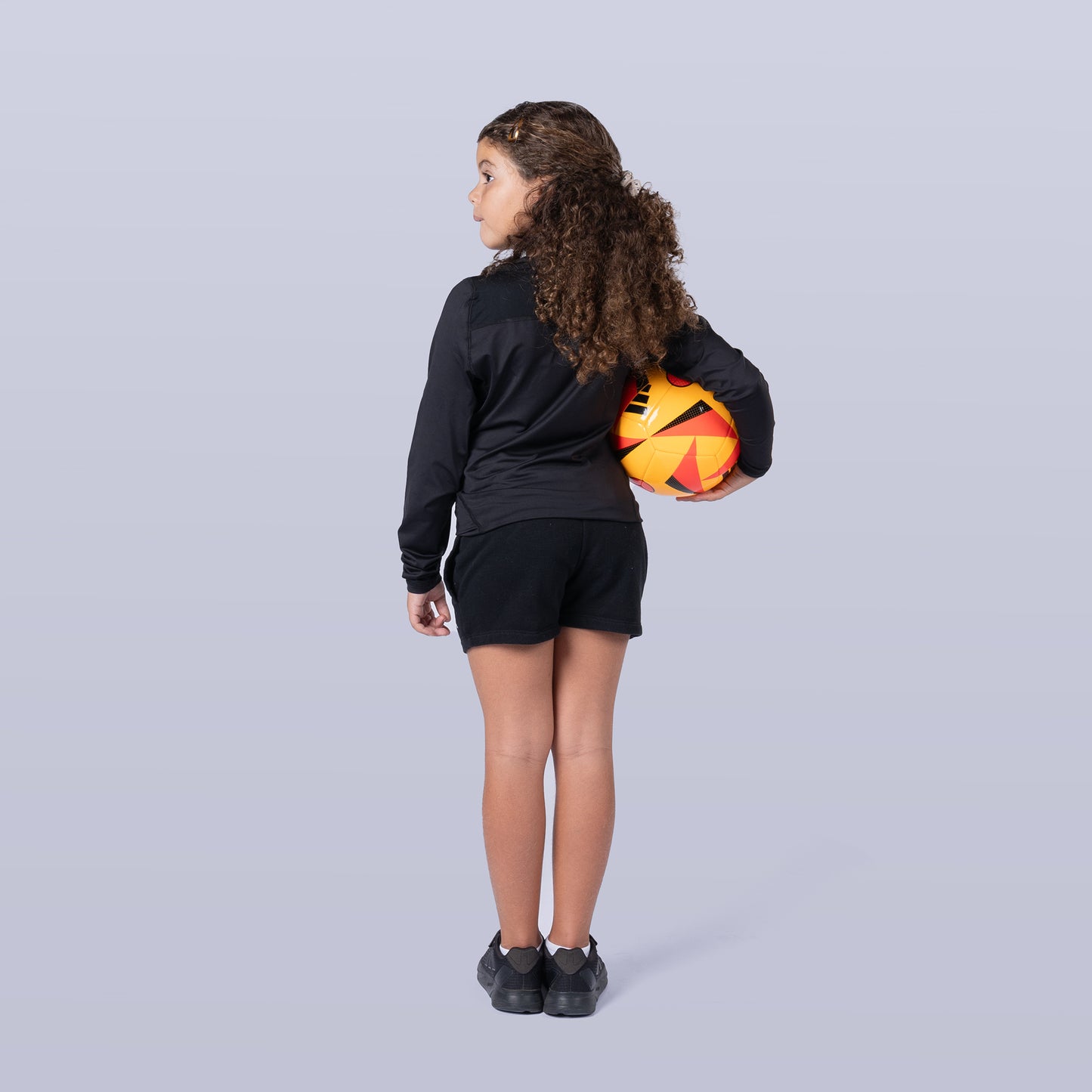 Unisex Long Sleeve Base Tee - Black