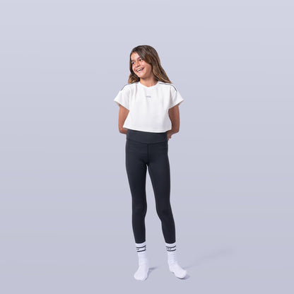 Girl's Sports Leggings - Black