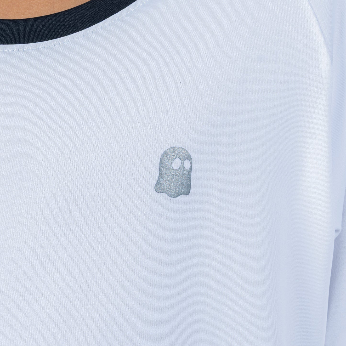 Essential Contrast Tee - White