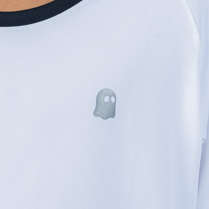 Essential Contrast Tee - White