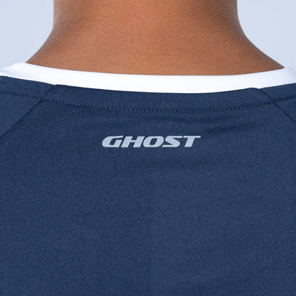 Essential Contrast Tee - Navy